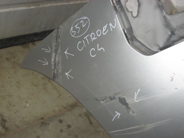 bontott CITROËN C4 PICASSO Hátsó Lökhárító (Üresen)
