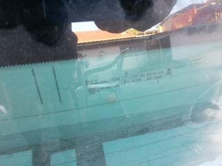 bontott CITROËN C4 PICASSO Hátsó Szélvédő