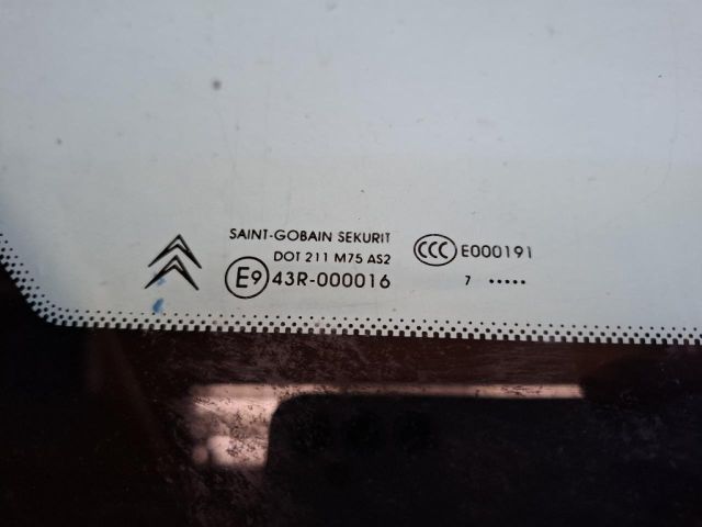 bontott CITROËN C4 PICASSO Jobb A Oszlop Oldalablak Üveg