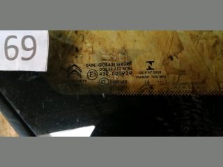 bontott CITROËN C4 PICASSO Jobb A Oszlop Oldalablak Üveg