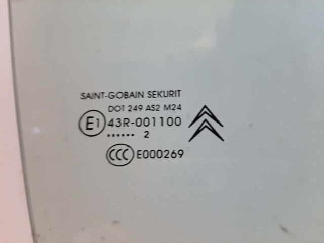 bontott CITROËN C4 PICASSO Jobb első Ablak