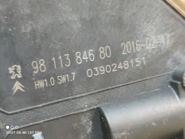 bontott CITROËN C4 PICASSO Jobb első Ablaktörlő Motor