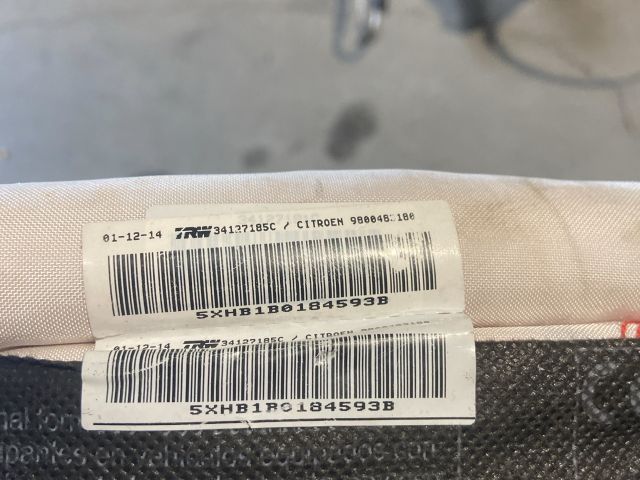 bontott CITROËN C4 PICASSO Jobb első Függöny Légzsák