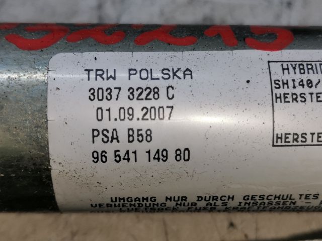 bontott CITROËN C4 PICASSO Jobb első Függöny Légzsák