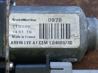 bontott CITROËN C4 PICASSO Jobb hátsó Ablakemelő Motor