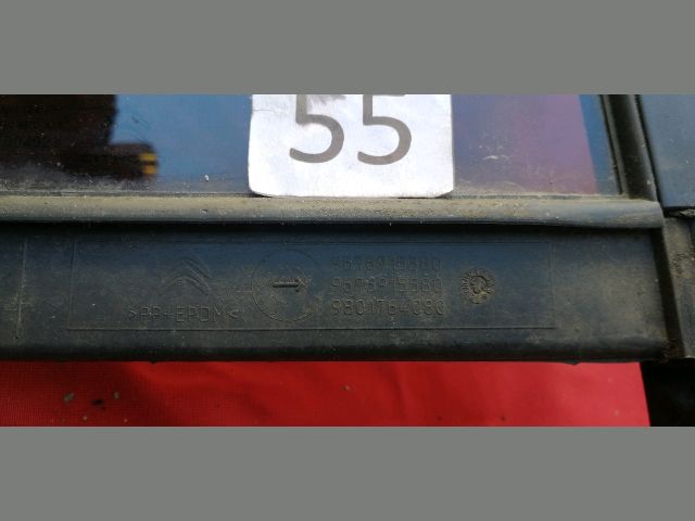 bontott CITROËN C4 PICASSO Jobb hátsó Fixüveg (Ajtóban)