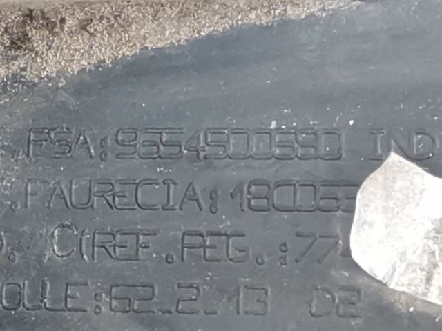 bontott CITROËN C4 PICASSO Jobb hátsó Oldal Lökhárító Tartó (Műanyag)