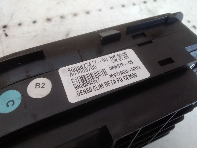 bontott CITROËN C4 PICASSO Klíma Kapcsoló