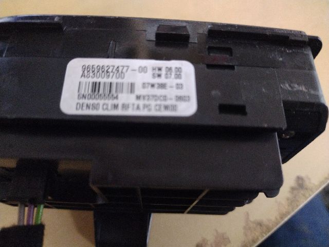 bontott CITROËN C4 PICASSO Klíma Kapcsoló