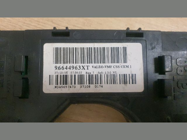 bontott CITROËN C4 PICASSO Komplett Kormánykapcsoló (Bajuszkapcsoló)