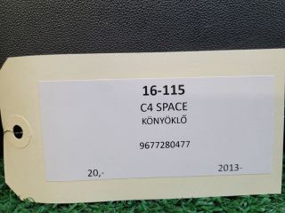 bontott CITROËN C4 PICASSO Könyöklő