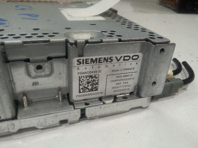 bontott CITROËN C4 PICASSO Rádió / CD