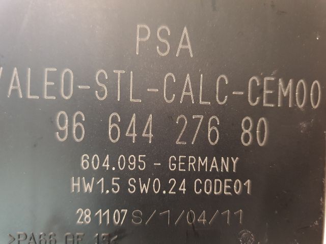 bontott CITROËN C4 PICASSO Tolatóradar Elektronika