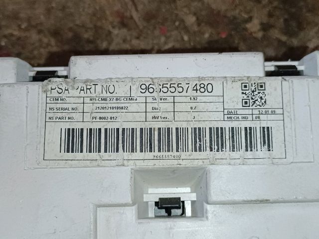 bontott CITROËN C5 Kilométeróra