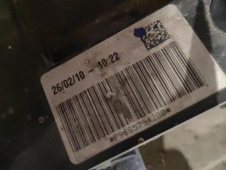 bontott CITROËN C5 Komplett Homlokfal (Részeivel)