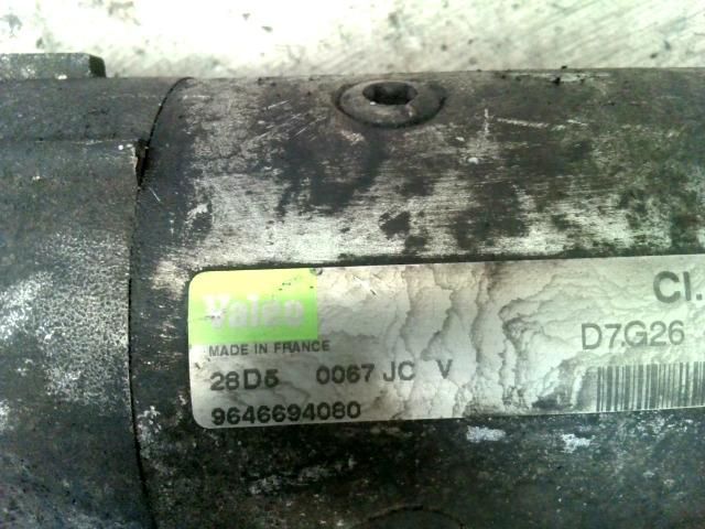 bontott CITROËN C5 Önindító