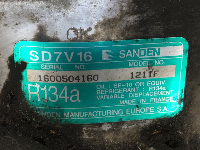 bontott CITROËN C5 Klímakompresszor