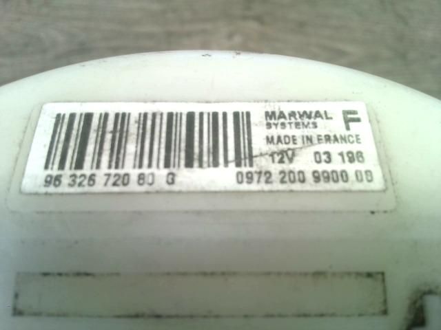 bontott CITROËN C5 Üzemanyag Szivattyú