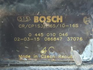 bontott CITROËN C5 Nagynyomású Szivattyú