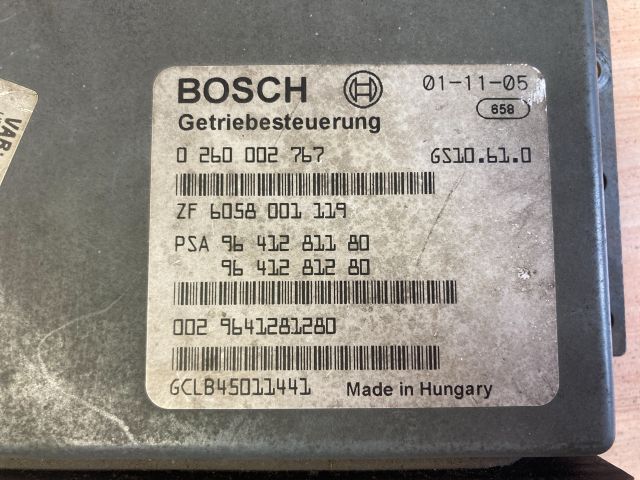 bontott CITROËN C5 Automata Váltó Elektronika