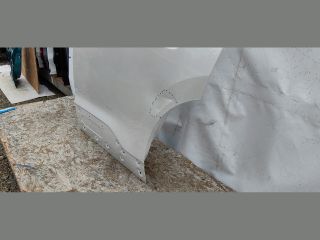 bontott CITROËN C5 AIRCROSS Bal hátsó Ajtó (Üres lemez)