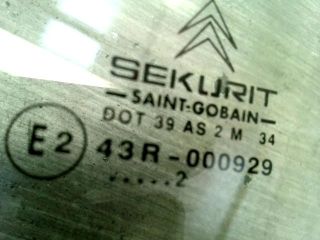 bontott CITROËN C5 Bal első Ablak