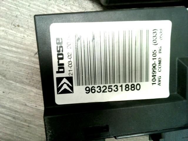 bontott CITROËN C5 Bal első Ablakemelő Motor