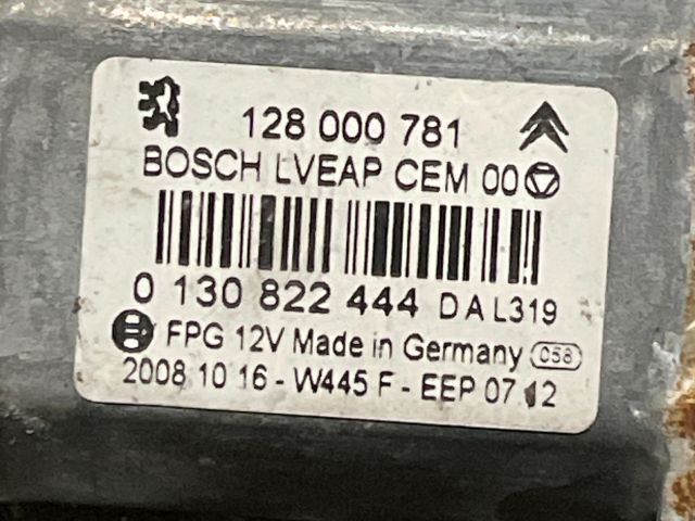 bontott CITROËN C5 Bal első Ablakemelő Szerkezet (Elektromos)