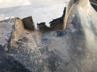 bontott CITROËN C5 Bal első Első Dobbetét (Kerékjárati, Műanyag)