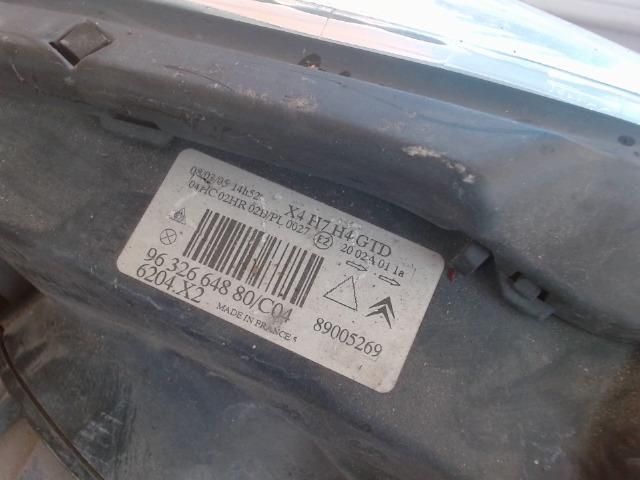 bontott CITROËN C5 Bal Fényszóró