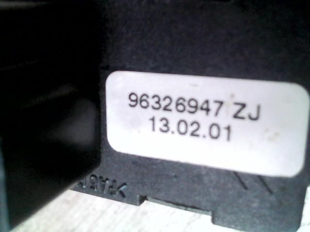 bontott CITROËN C5 Bal hátsó Ablakemelő Kapcsoló