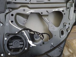 bontott CITROËN C5 Bal hátsó Ajtó (Üres lemez)