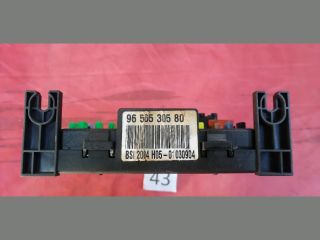 bontott CITROËN C5 Biztosítéktábla Utastér