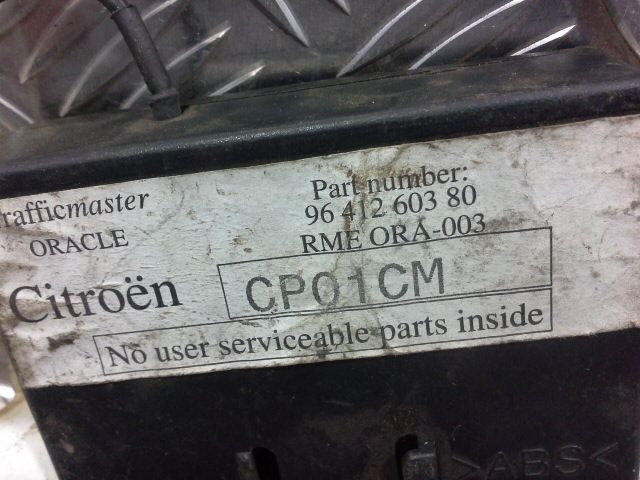 bontott CITROËN C5 Elektronika (Magában)