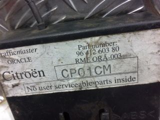 bontott CITROËN C5 Elektronika (Magában)