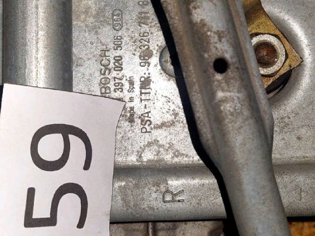 bontott CITROËN C5 Első Ablaktörlő Szerkezet Motorral