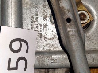 bontott CITROËN C5 Első Ablaktörlő Szerkezet Motorral