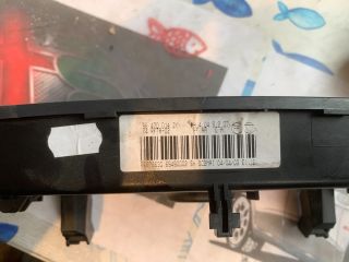 bontott CITROËN C5 Fűtéskapcsoló (digit klímás)