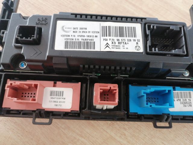 bontott CITROËN C5 Fűtéskapcsoló (digit klímás)