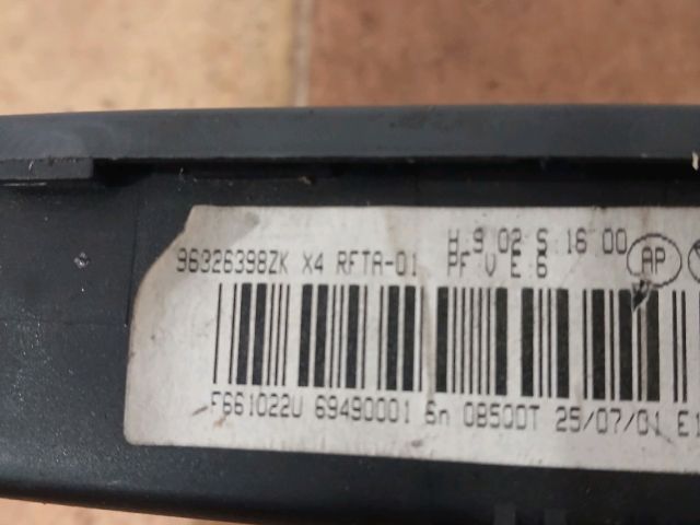 bontott CITROËN C5 Fűtéskapcsoló (digit klímás)