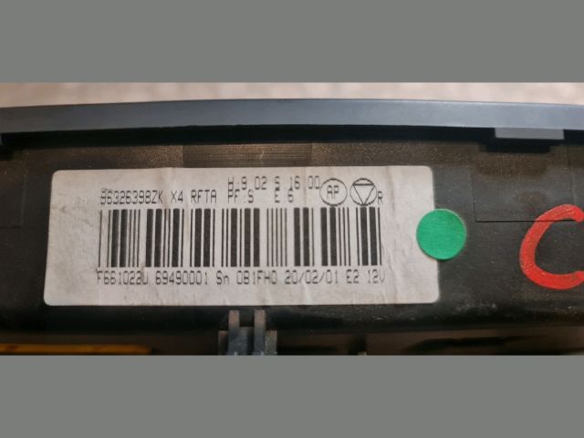 bontott CITROËN C5 Fűtéskapcsoló (digit klímás)