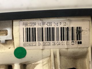 bontott CITROËN C5 Fűtéskapcsoló (manuális klímás)