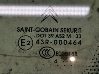 bontott CITROËN C5 Jobb C Oszlop Oldalablak Üveg