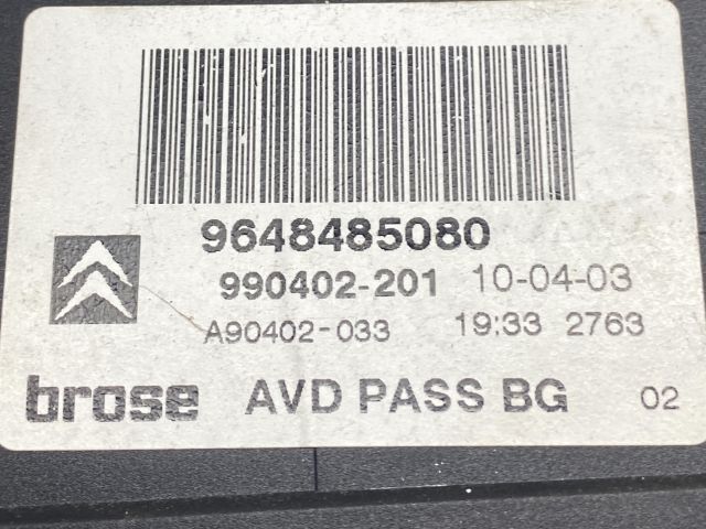 bontott CITROËN C5 Jobb első Ablakemelő Motor