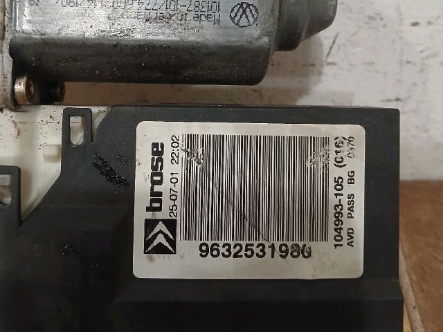 bontott CITROËN C5 Jobb első Ablakemelő Motor