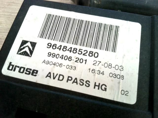 bontott CITROËN C5 Jobb első Ablakemelő Motor