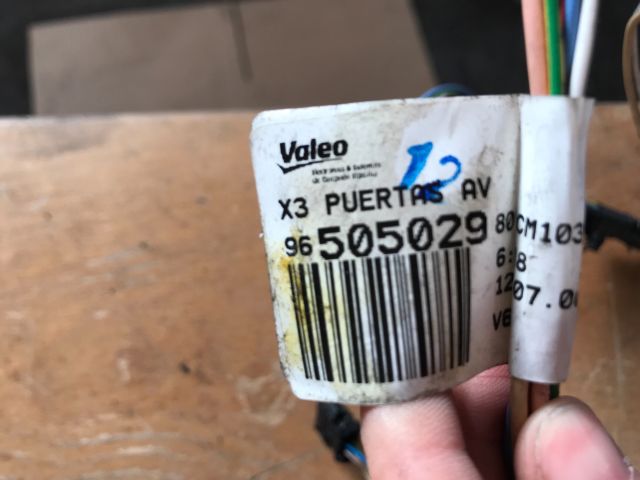 bontott CITROËN C5 Jobb első Ajtó Kábelköteg