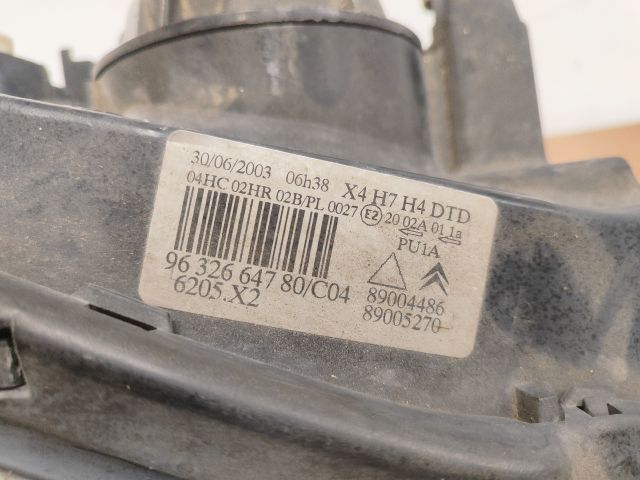 bontott CITROËN C5 Jobb Fényszóró