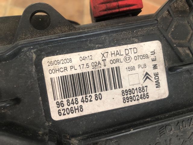 bontott CITROËN C5 Jobb Fényszóró