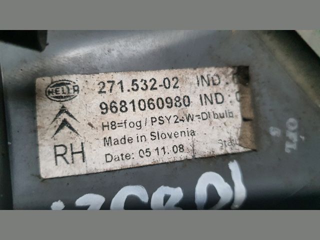bontott CITROËN C5 Jobb Ködfényszóró